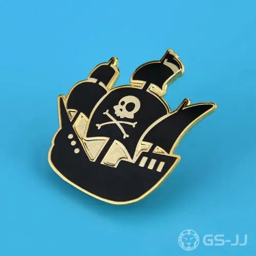 Pirate Ship Custom Hard Enamel Pins Pirate Ship Custom Hard Enamel Pins