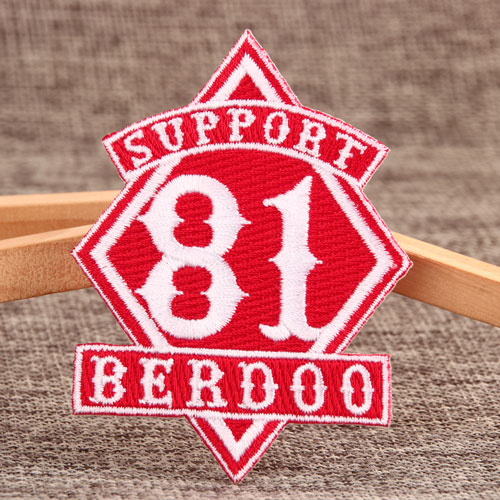 81 Iron On Embroidered Patches