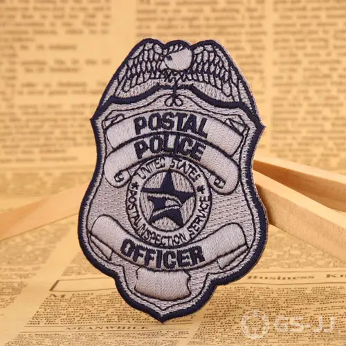 Police Badge Embroidered Patches Police Badge Embroidered Patches