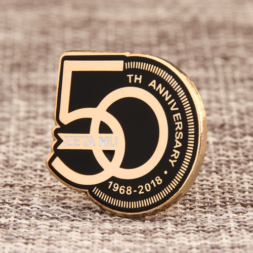 50th Anniversary Custom Fraternity Pins