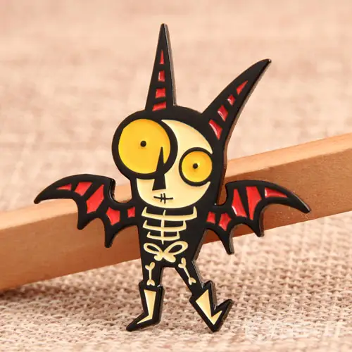Bat Zombie Enamel Pins Bat Zombie Enamel Pins