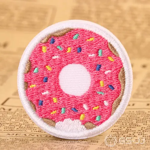 Doughnut Custom Embroidered Patches Doughnut Custom Embroidered Patches