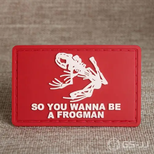 Frogman PVC Patches Frogman PVC Patches
