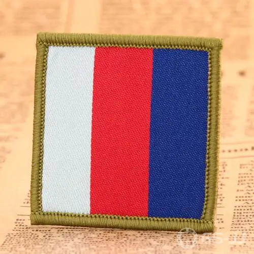 Tricolor Strip Woven Patches Tricolor Strip Woven Patches