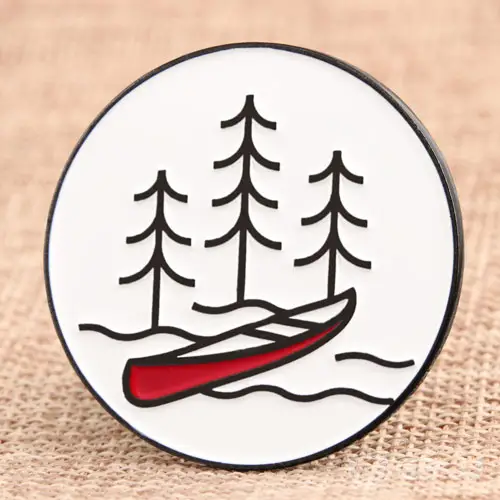 Custom Tree and Boat Pins Custom Tree and Boat Pins