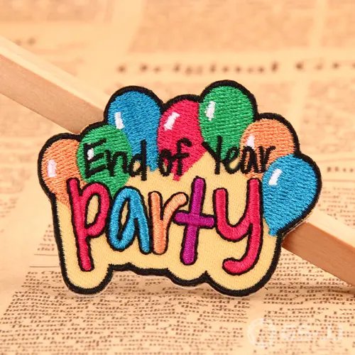 Party Custom Embroidered Patches Party Custom Embroidered Patches