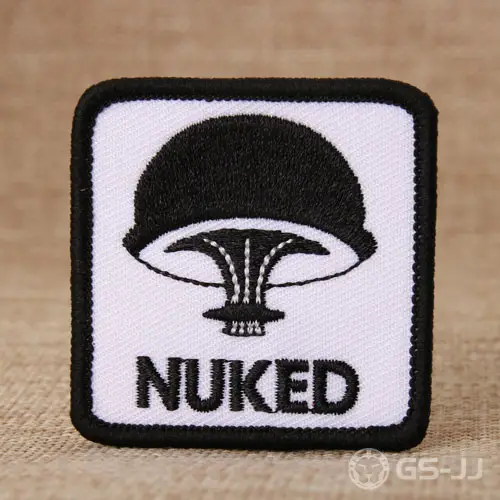 Nuked Custom Embroidered Patches Nuked Custom Embroidered Patches