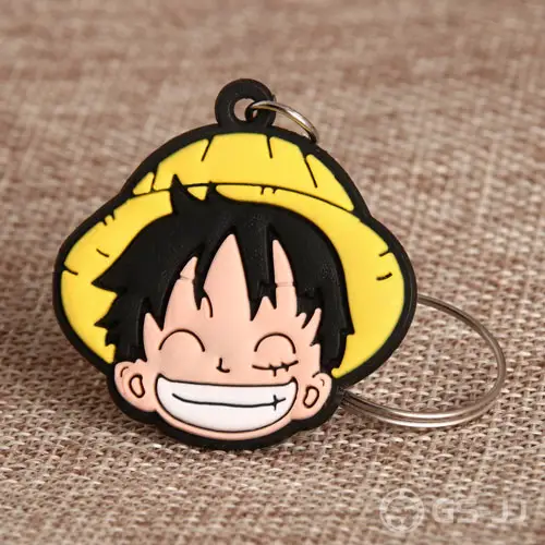 One Piece PVC Keychain One Piece PVC Keychain
