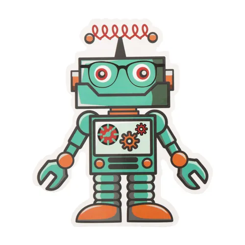 Robot Custom Stickers Robot Custom Stickers