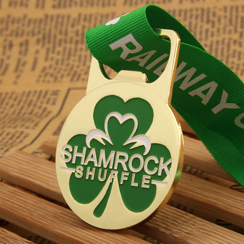 Shamrock Shuffle Custom Medals Shamrock Shuffle Custom Medals