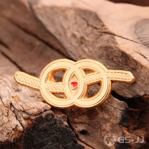Double ring custom pins Double ring custom pins