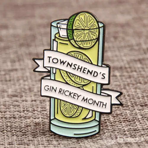 Gin Rickey Custom Pins Gin Rickey Custom Pins