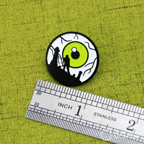 Horror Scene Enamel Pins Horror Scene Enamel Pins