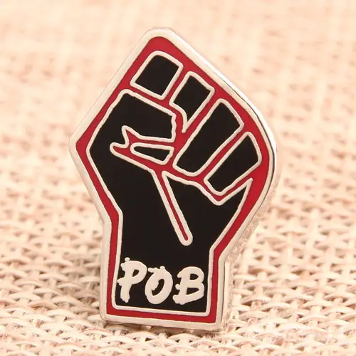 POB Fist Custom Lapel Pins POB Fist Custom Lapel Pins