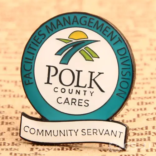 Polk Care Custom Pins Polk Care Custom Pins
