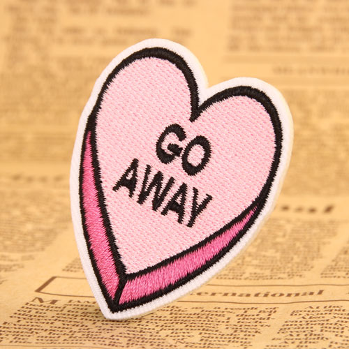 Go Away Custom Made Patches Go Away Custom Made Patches