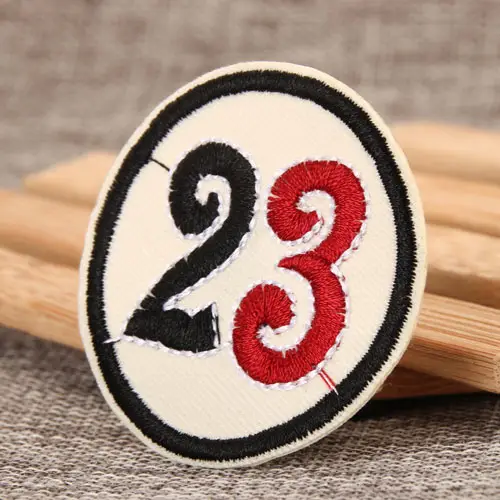 23 Custom Embroidered Patches 23 Custom Embroidered Patches