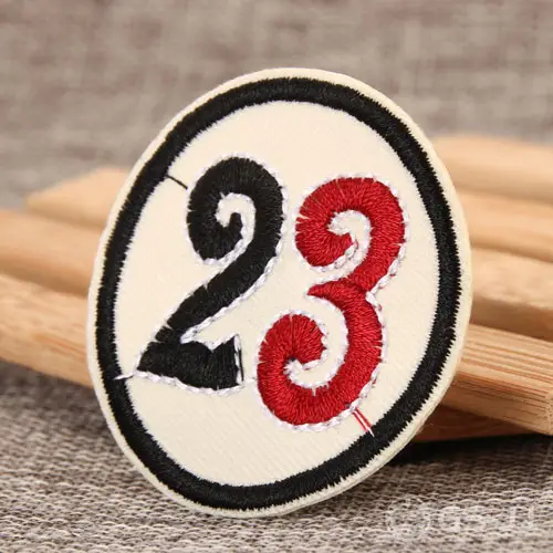 23 Custom Embroidered Patches 23 Custom Embroidered Patches