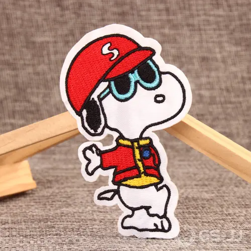 Cool Dog Embroidered Patches Cool Dog Embroidered Patches