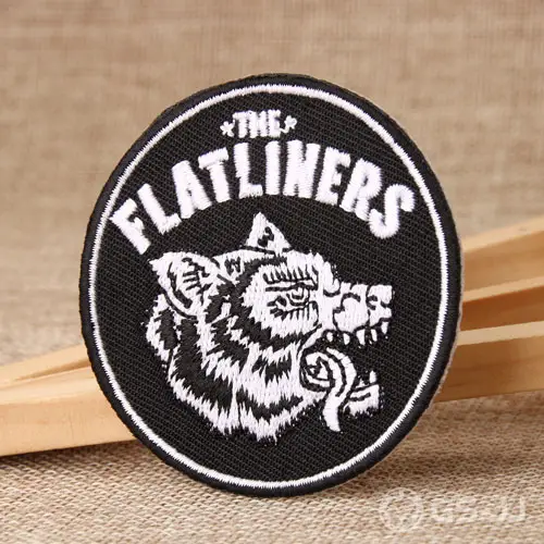Flatliners Embroidered Patches Flatliners Embroidered Patches