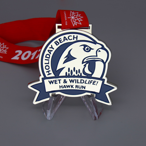 Wet and Wild Hawk Run Custom Medals