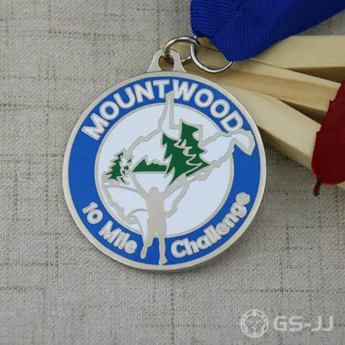 Mount Wood 10 miles Race Custom Medals Mount Wood 10 miles Race Custom Medals