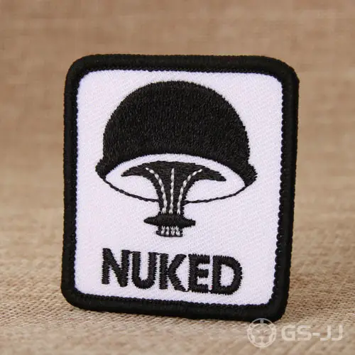 Nuked Custom Embroidered Patches Nuked Custom Embroidered Patches