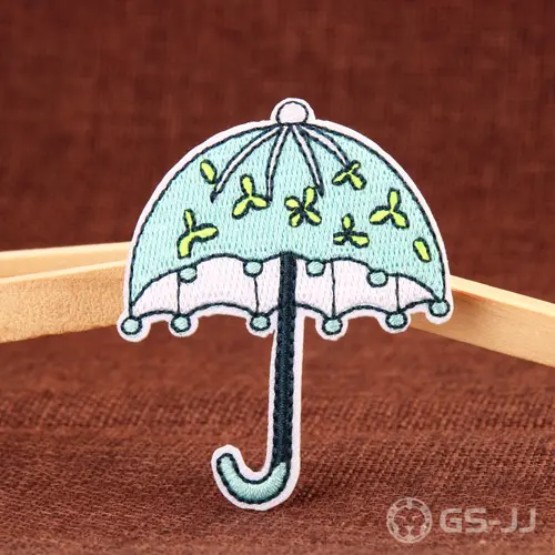 Umbrella Embroidered Patches Umbrella Embroidered Patches