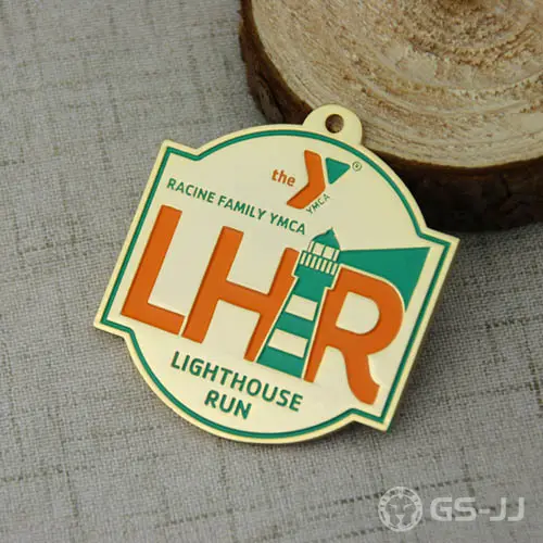 Light House Run Custom Gold Medals Light House Run Custom Gold Medals