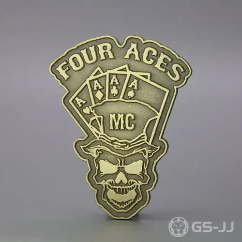Four Aces Custom Lapel Pins Four Aces Custom Lapel Pins