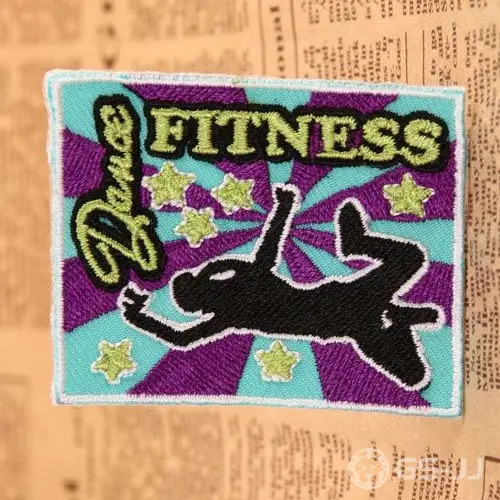 Fitness Custom Made Patches Fitness Custom Made Patches