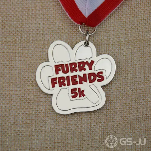 Furry Friends 5k Custom medals Furry Friends 5k Custom medals