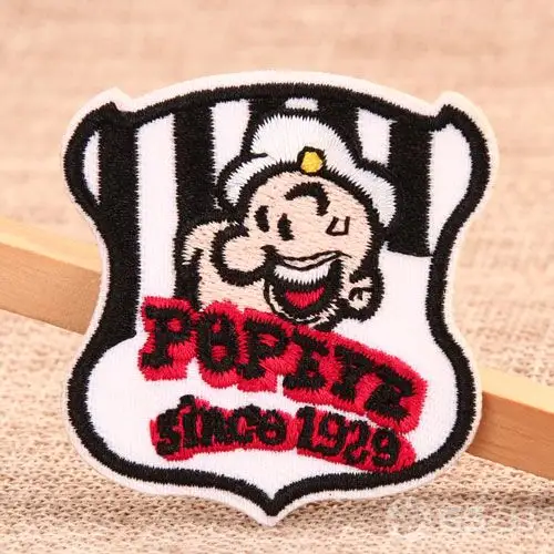 Popeye Custom Embroidered Patches Popeye Custom Embroidered Patches