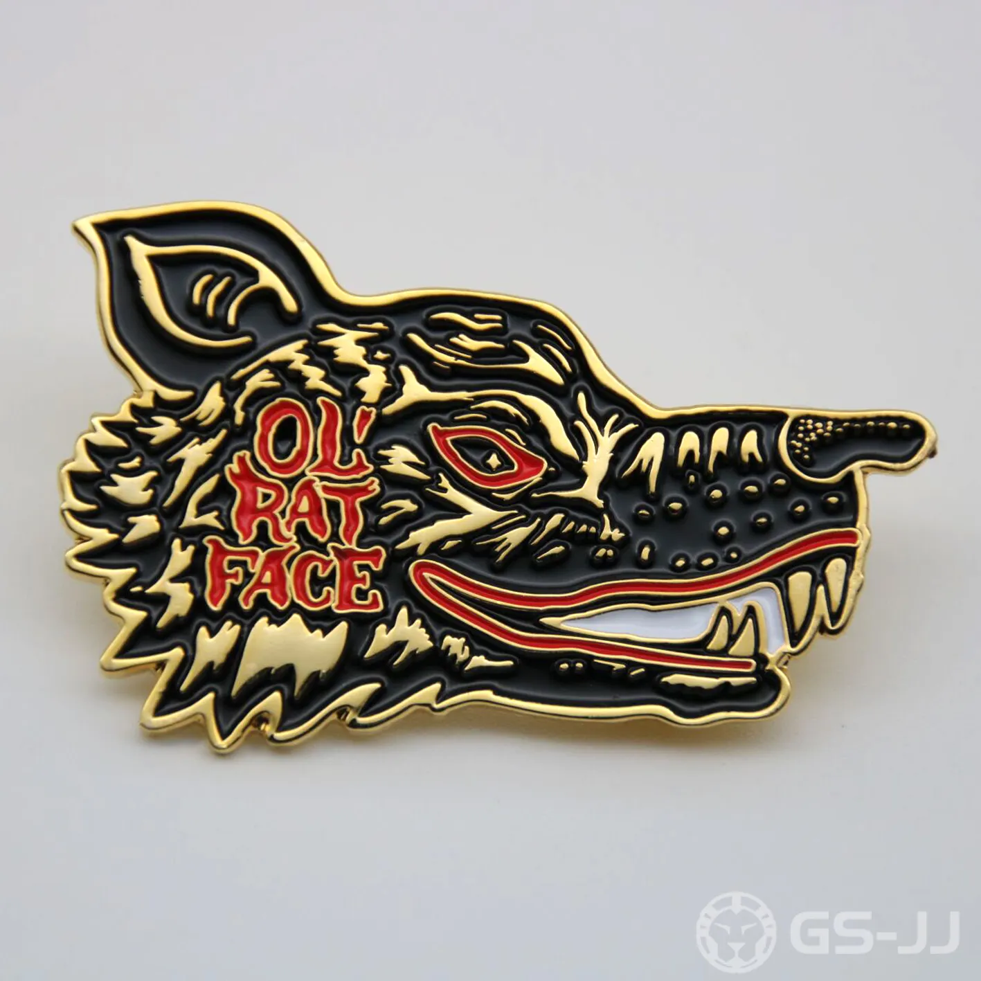 Soft enamel for wolf pins Soft enamel for wolf pins