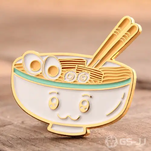 Noodle Custom Metal Pins Noodle Custom Metal Pins