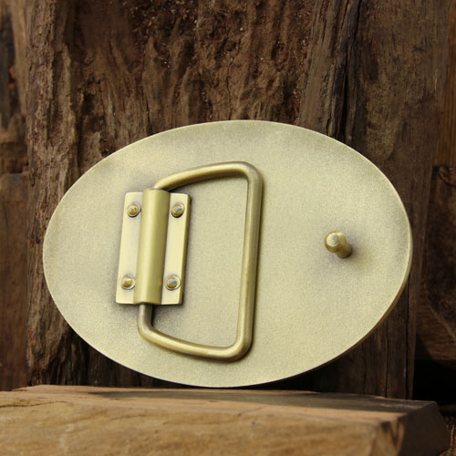 US Foods Brass Belt Buckles