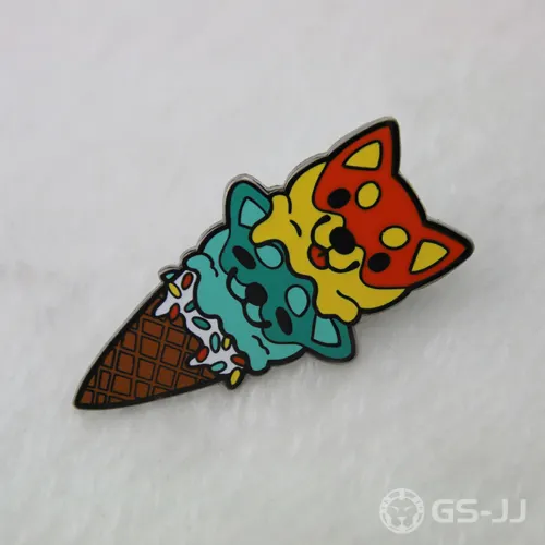 Dog Ice cream Lapel Pins Dog Ice cream Lapel Pins