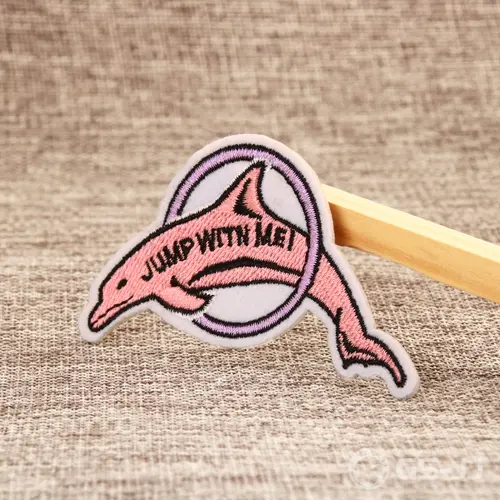 Dolphin Embroidered Patches Dolphin Embroidered Patches