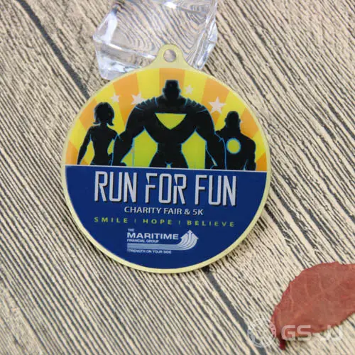 Charity Fair and 5K Run Custom Medals Charity Fair and 5K Run Custom Medals