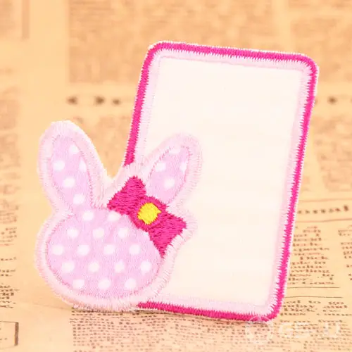Pink Bunny Custom Patches Pink Bunny Custom Patches