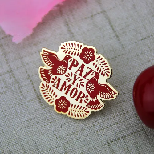 Custom Lapel Pins for Pazy Amor Custom Lapel Pins for Pazy Amor