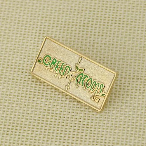 Green Atoms Stock Lapel Pins Green Atoms Stock Lapel Pins