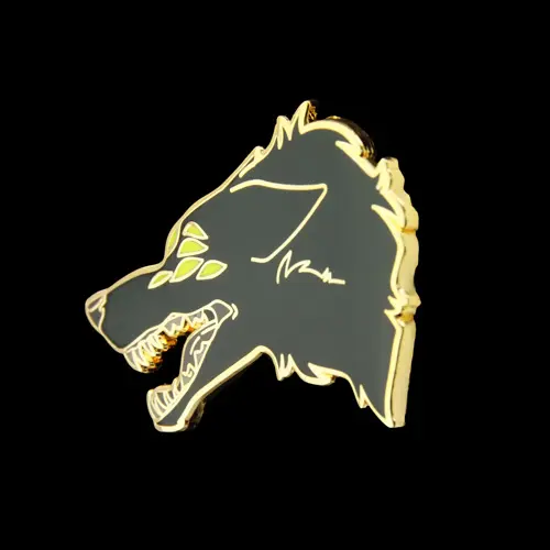 Wolf Enamel Pins Wolf Enamel Pins