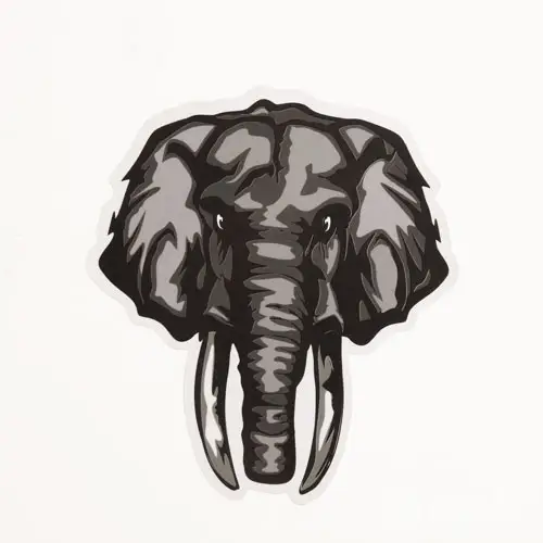 Elephant Custom Stickers Elephant Custom Stickers