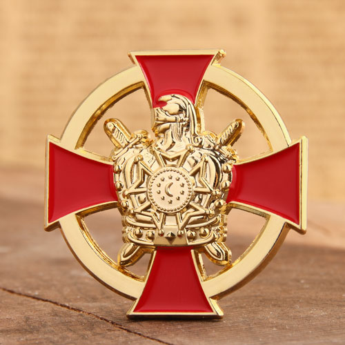 Crown quality lapel pins