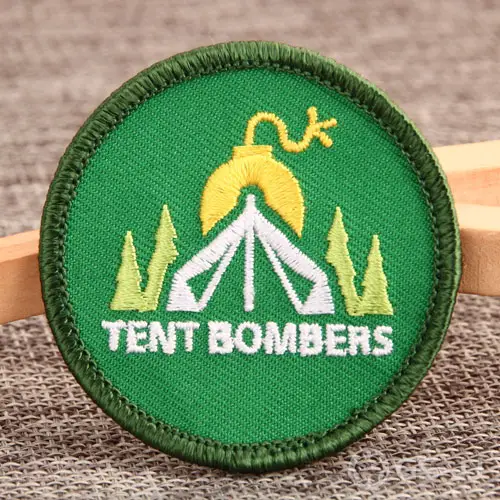 Tent Bombers Embroidered Patches Tent Bombers Embroidered Patches