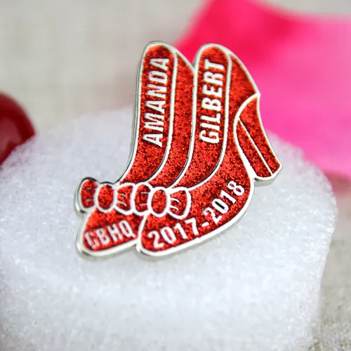 Soft Enamel Pins for Red High Heels Soft Enamel Pins for Red High Heels