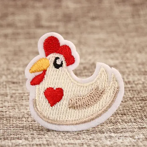 Hen Embroidered Patches Hen Embroidered Patches