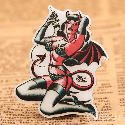 Custom Demon Girl Pins Custom Demon Girl Pins
