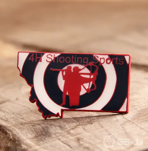 Shooting sports lapel pins Shooting sports lapel pins